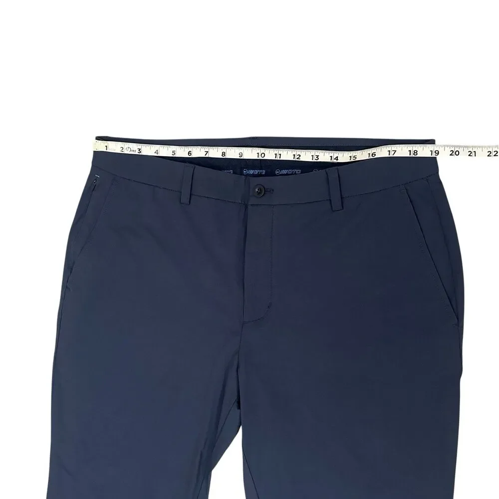 Vineyard Vines On-The-Go Pants Mens 38x32 Blue Stretch Casual Lightweight OTG - Picture 4 of 10